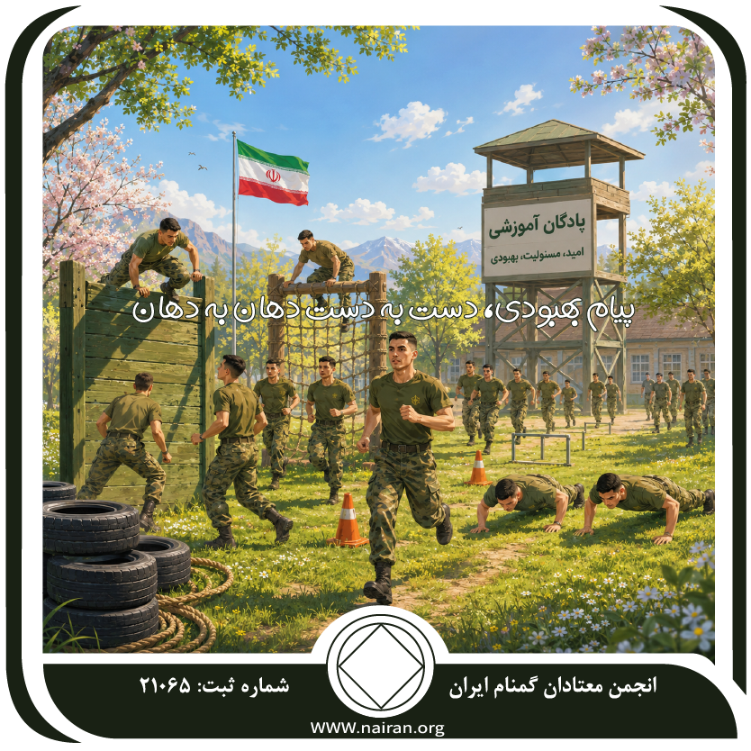 پیام بهبودی، دست به دست دهان به دهان