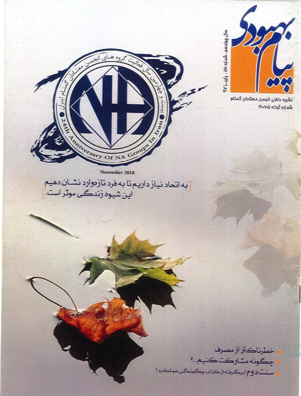 فصلنامه پیام بهبودی پاییز1397