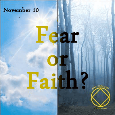 Fear or Faith